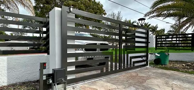 Automatic Driveway Gate Installation Fort Lauderdale