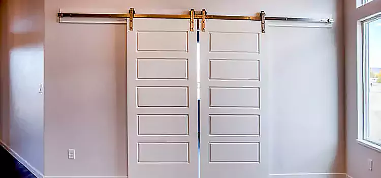 Glass Barn Door with Installation Hardware Kit Fort Lauderdale