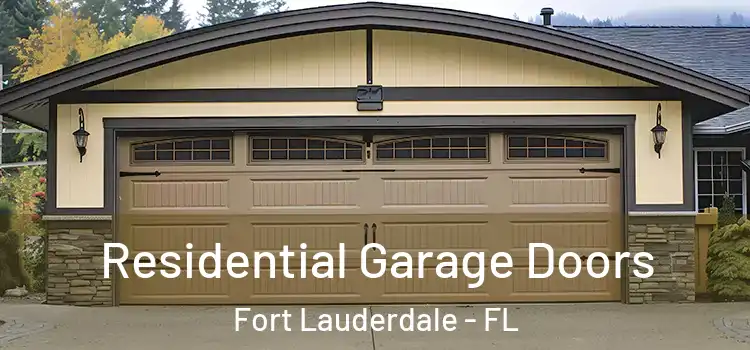  Residential Garage Doors Fort Lauderdale - FL